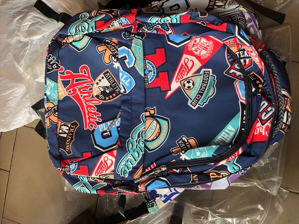 Sac à dos sportif coloré