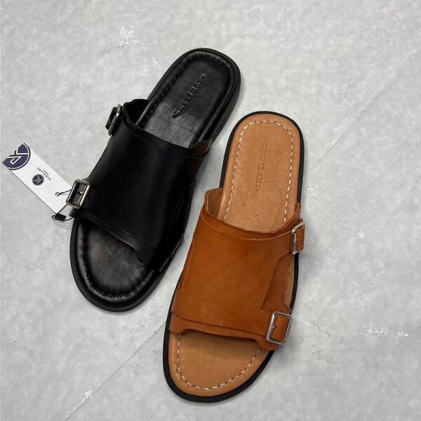 Sandales en cuir élégant