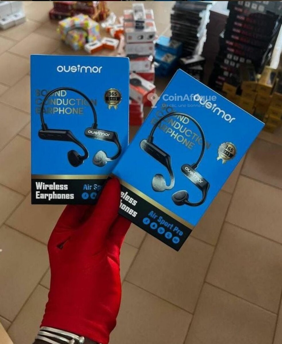 Écouteurs à Conduction Osseuse Sans Fil