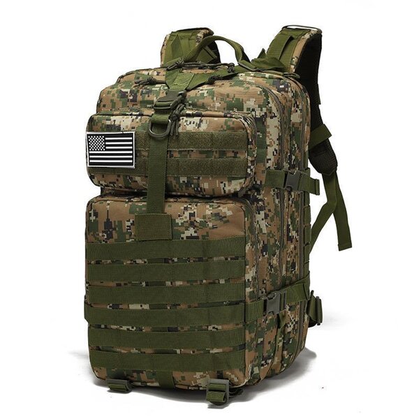 Camouflage Tactical MOLLE backpack