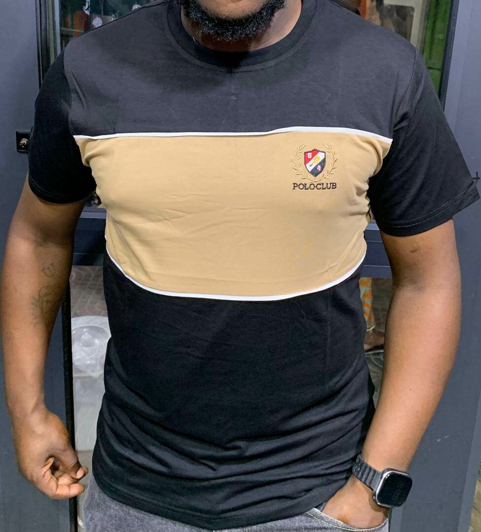 T-shirt casual colorée homme