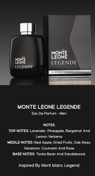 Parfum homme Monte Leone Legende