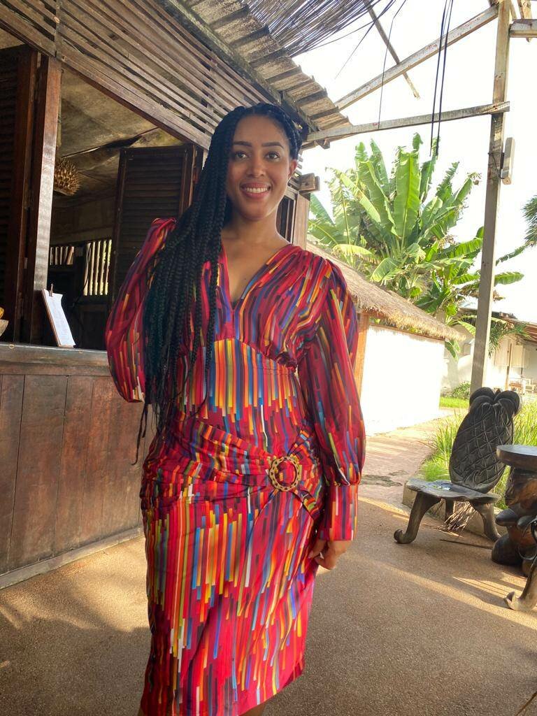 Robe Colorée Élégante