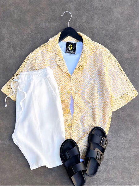 Ensemble Élégant d'Été Homme