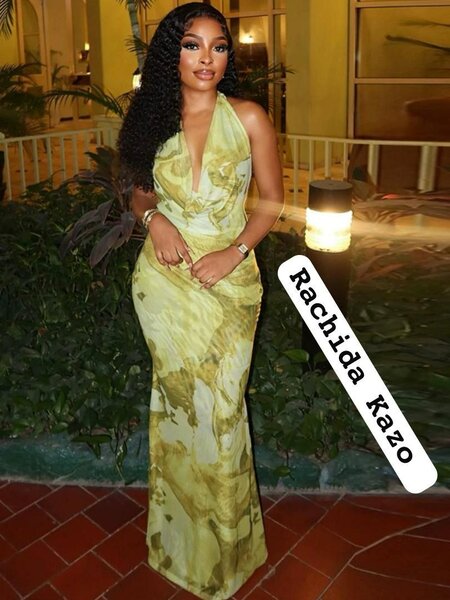 Robe dos nu élégante