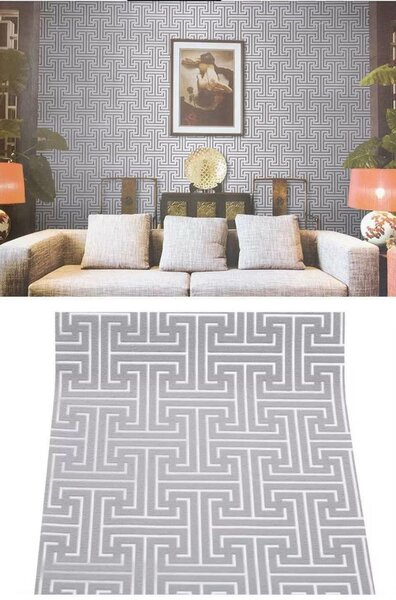 Papier peint géométrique élégant