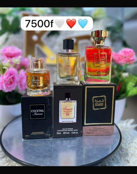 Lot de parfums élégants