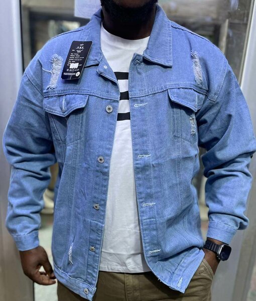 Veste en Jean Homme Décontractée