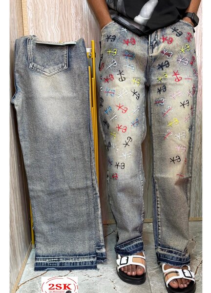 Jeans cargo style unique