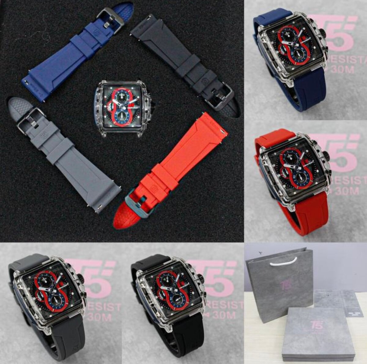 Montre T5 Résistante Élégante