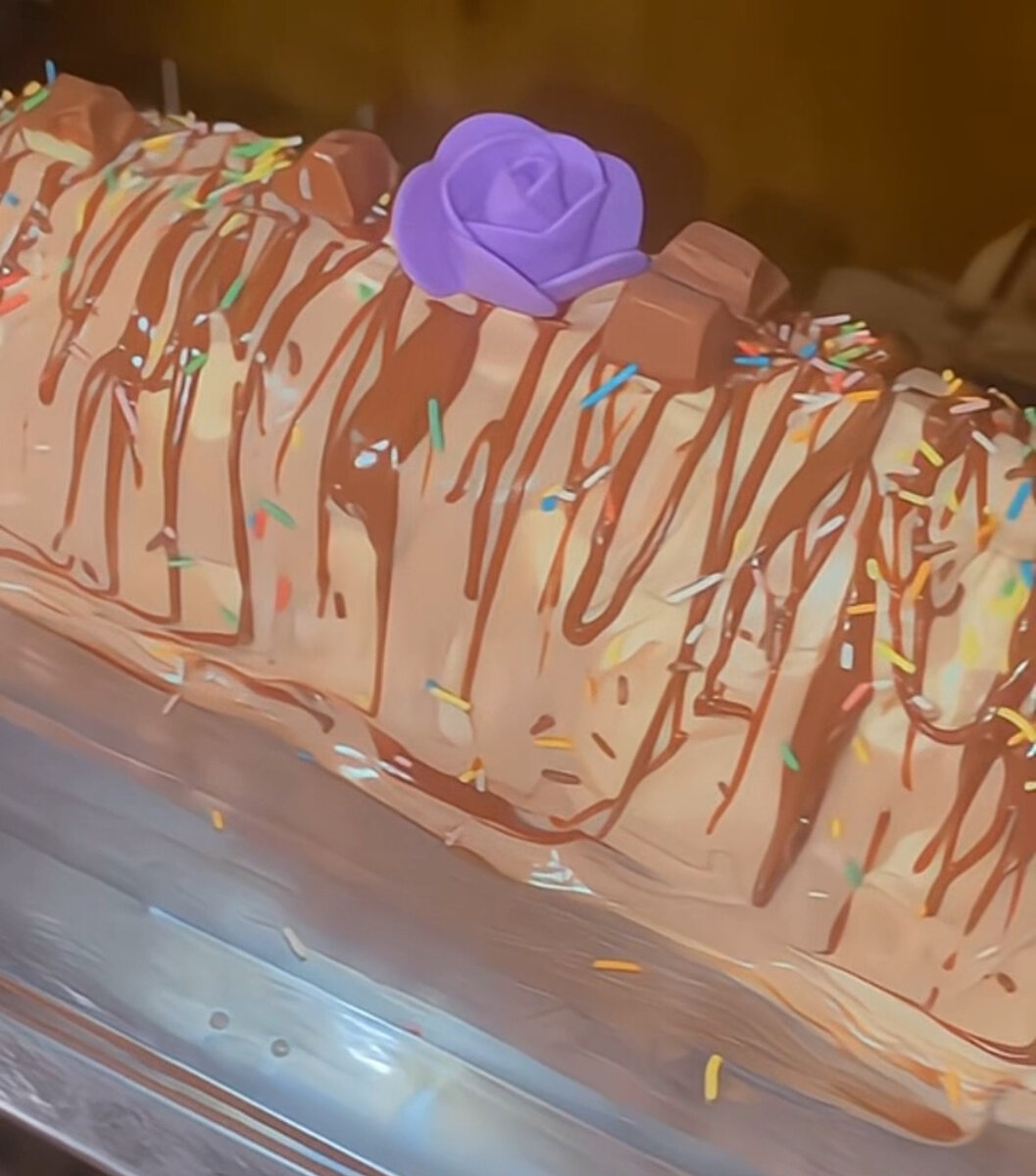 Bûche de Noël kinder Bueno