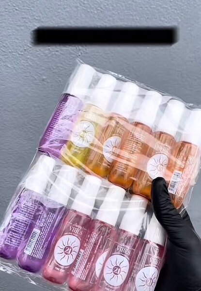 12 Sprays parfums en lot