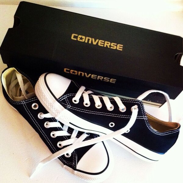 Baskets Converse Noires
