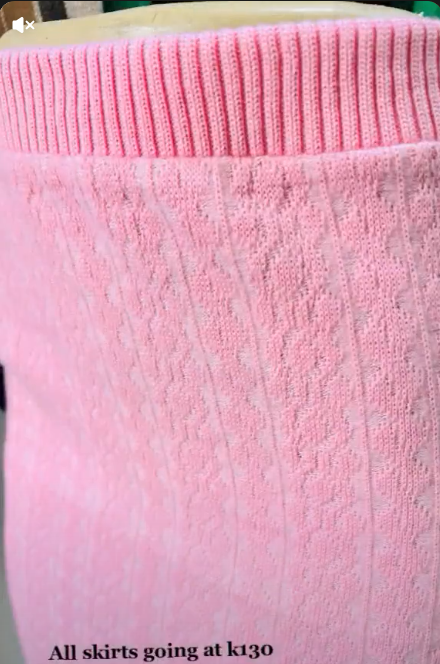 Women's Pink Skirt