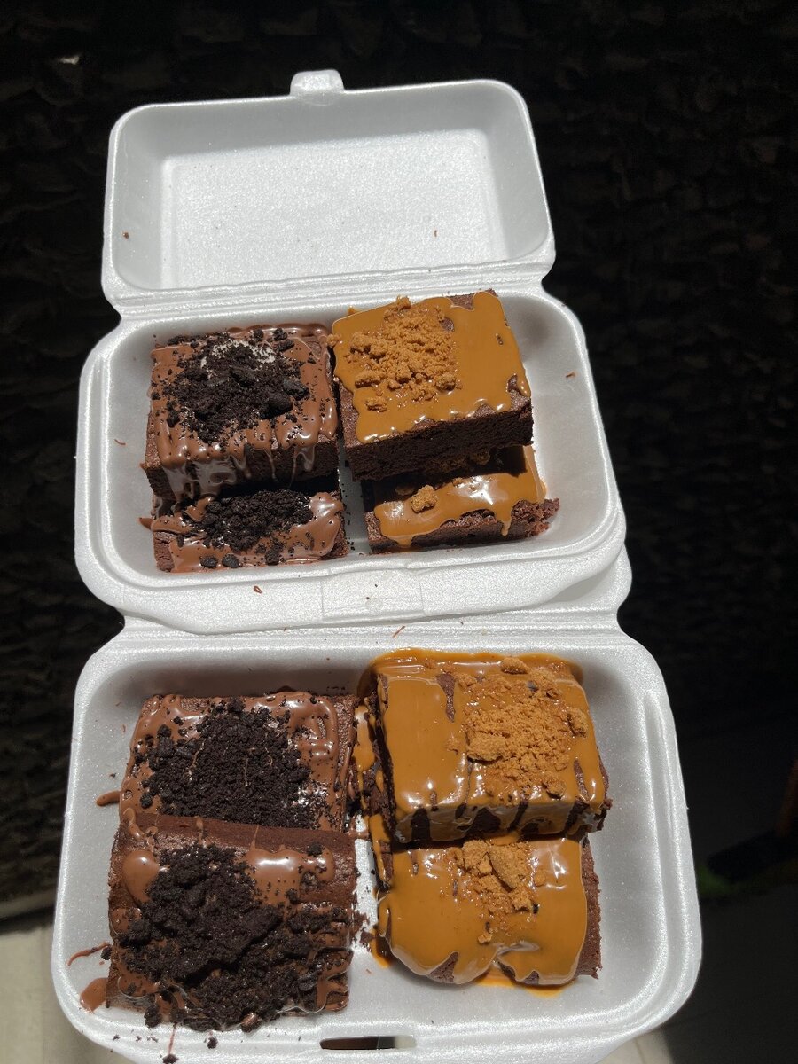 Box de 4 brownies