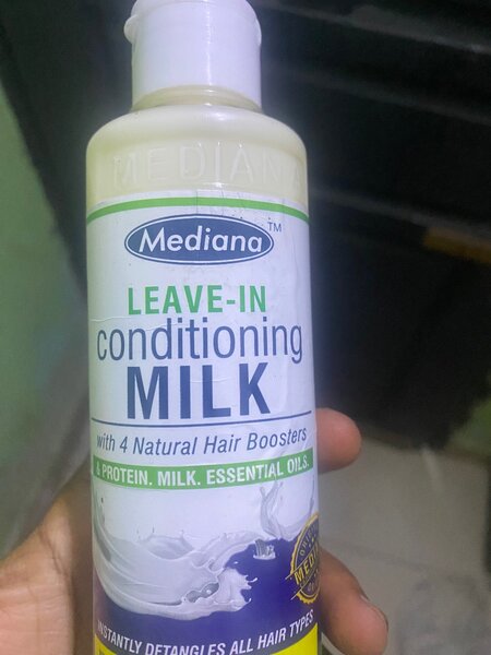 Milk conditioner soft for natural and wig hair