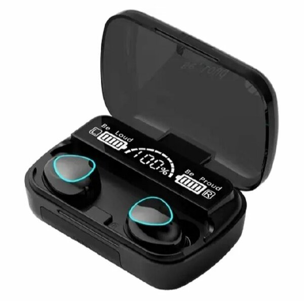 New M10 TWS Earbuds with Powerbank