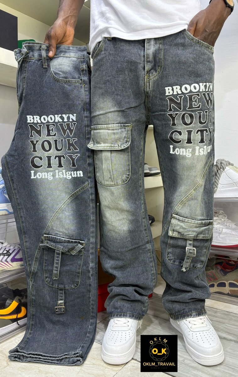 Jeans personnalisés mode tendance