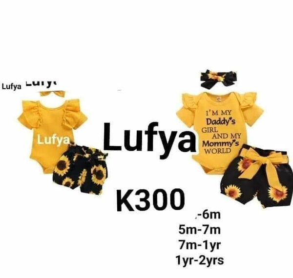 BABY GIRL SHORTS+ ROMPER