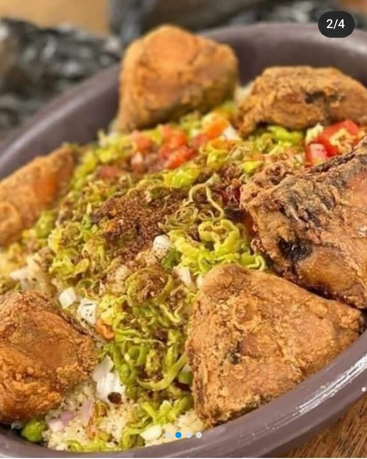 Délicieux Plat de GARBA CHAUD