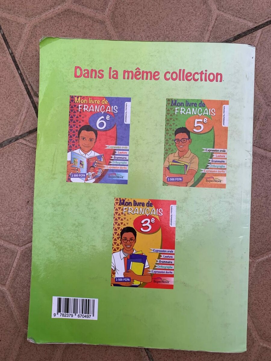 Livre de Français 4ème