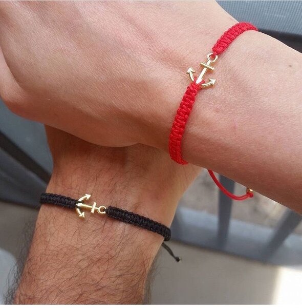 Bracelets tendance ancre et breloques