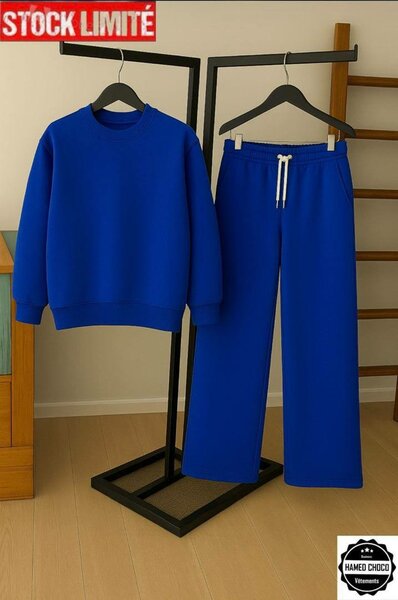 Survêtement bleu confortable