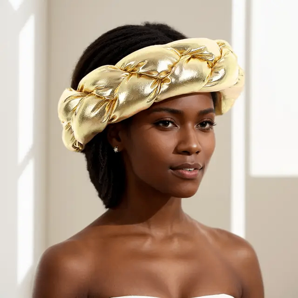Serre-tête Tressé Satiné