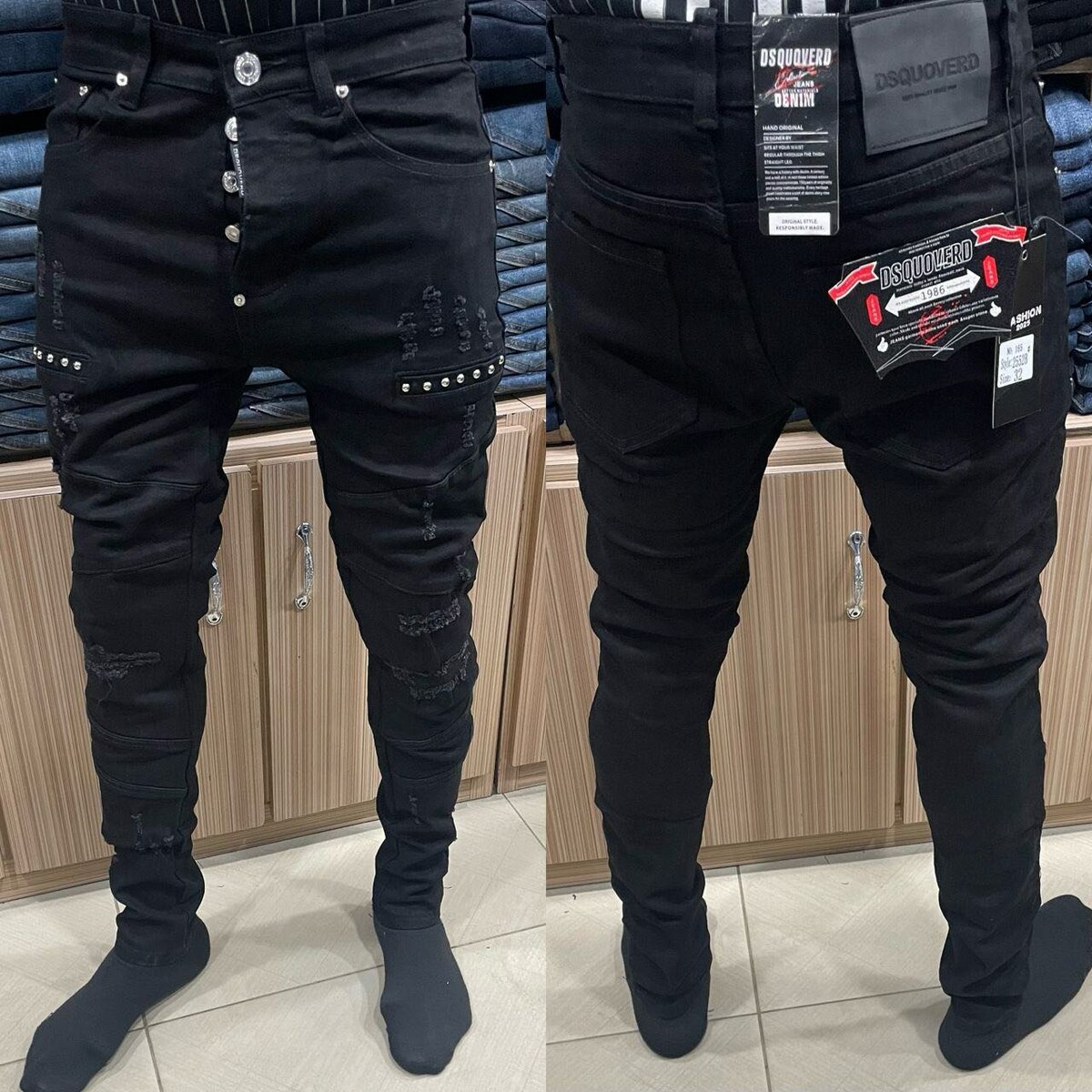 Jeans homme tendance slim