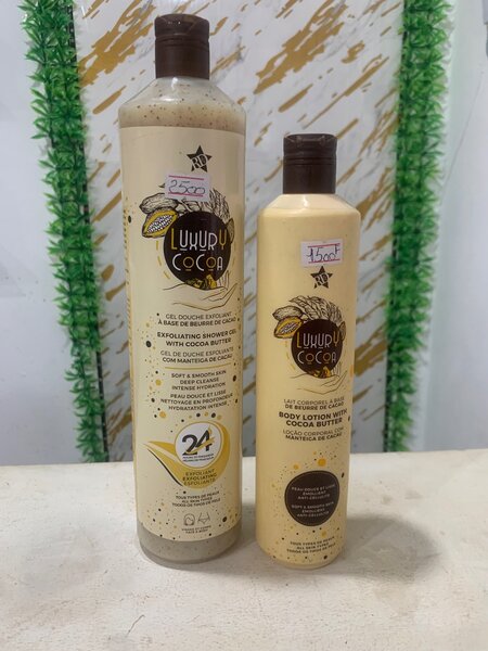 Lotion hydratante au cacao