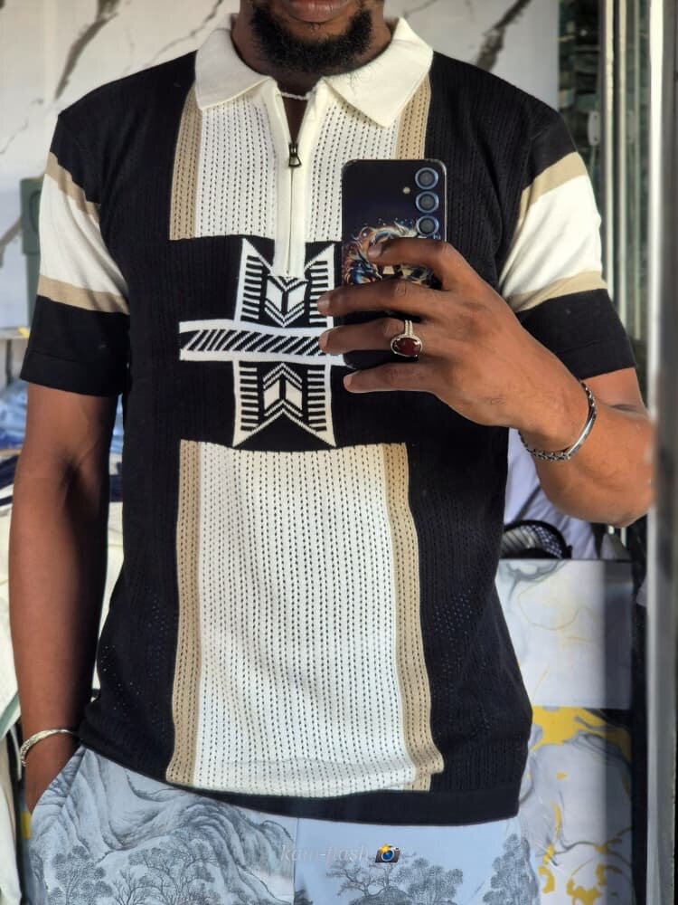 Polo en maille élégante