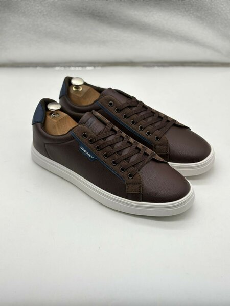 Baskets en cuir élégantes