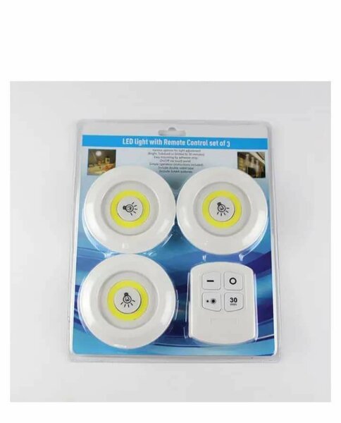 Lot de lampes LED avec télécommande