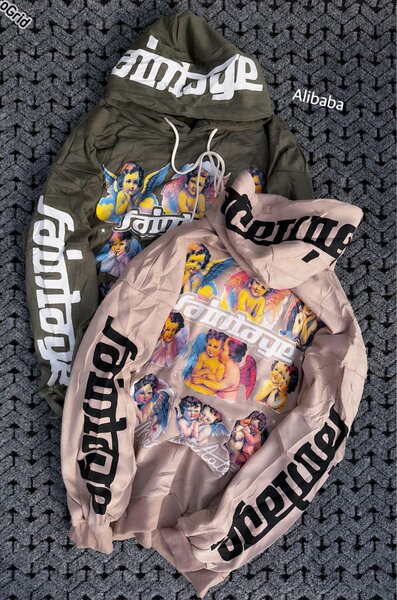 Sweat à capuche imprimé