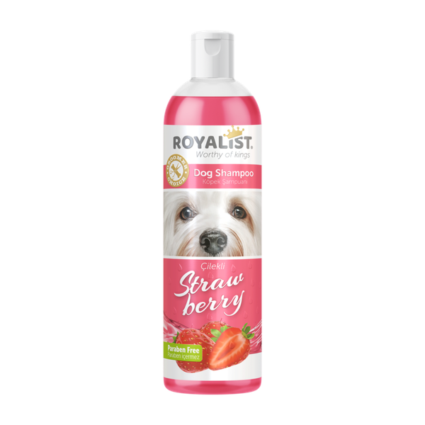 Shampoo pour chiens à la fraise