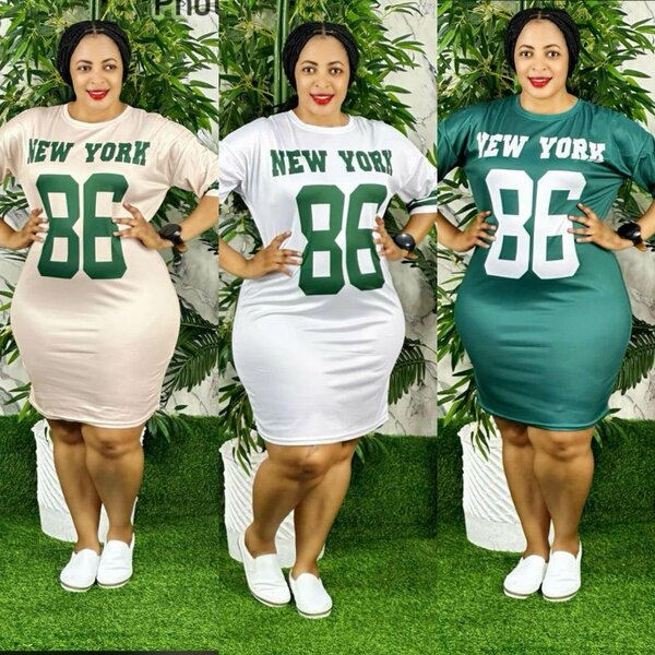 Robe T-shirt style New York