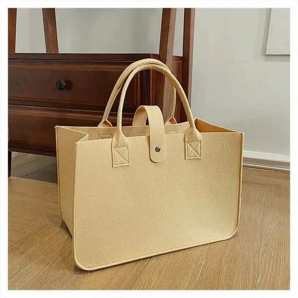 Élégant sac à main beige