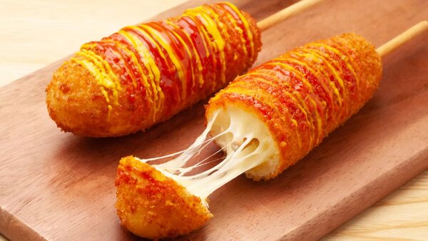 Corn Dog au Fromage