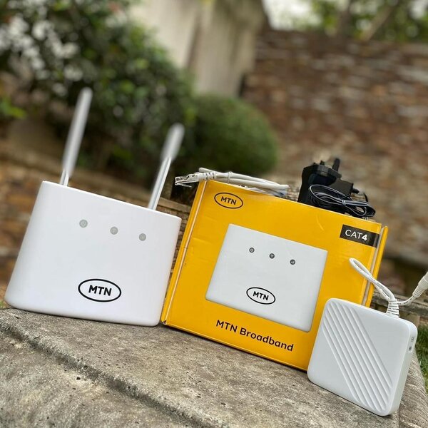 MTN ZTE 4G Broadband Universal Router With Power Bank