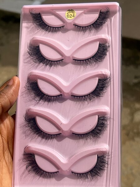 Lot de Faux Cils Volumineux