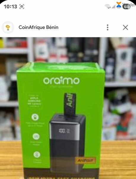 Chargeur Rapide Oraimo USB