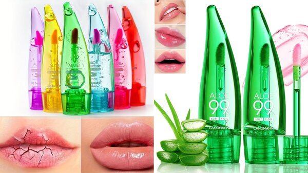 Clear lipgloss and colour changing lipgloss