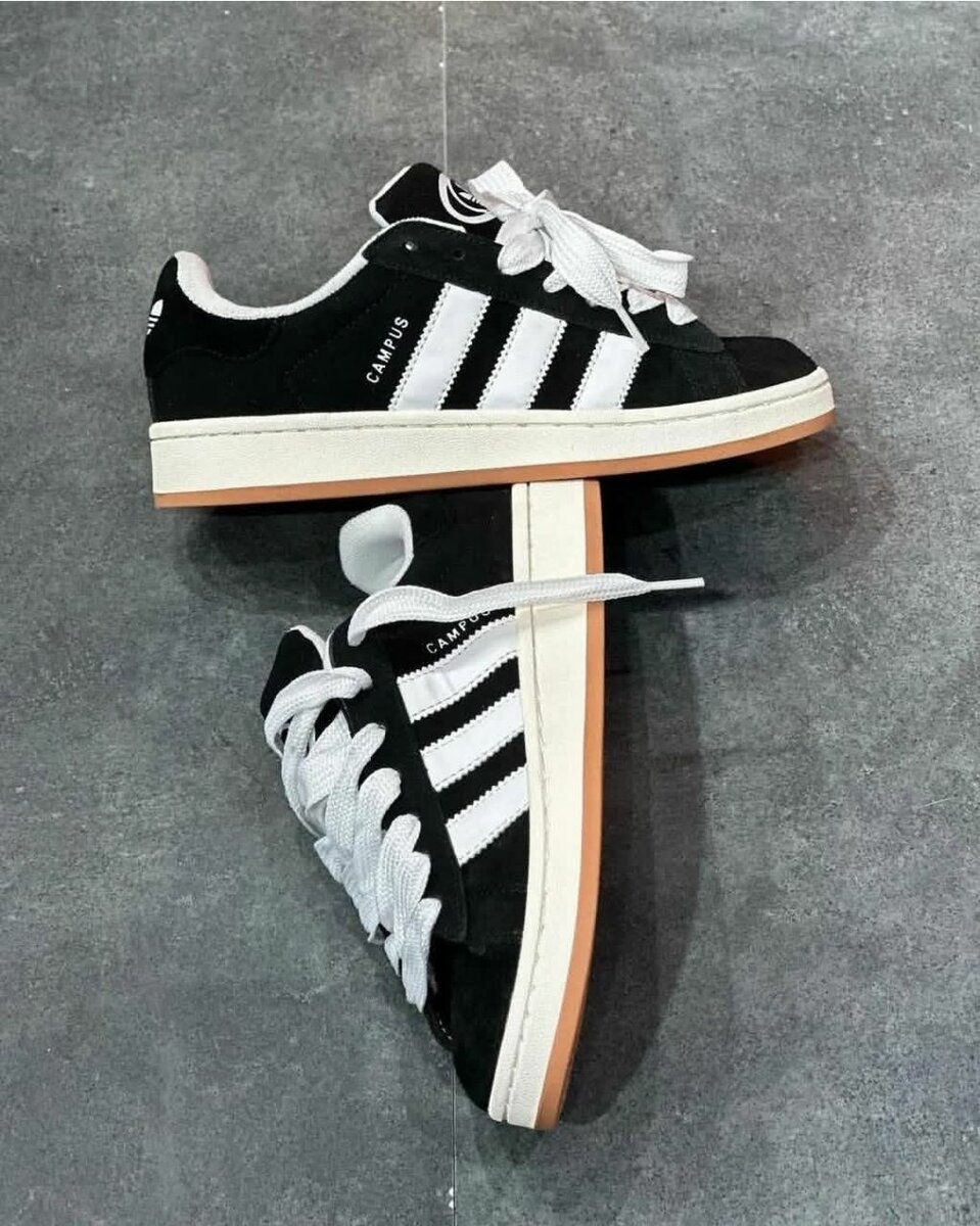 Adidas Campus noir blanc