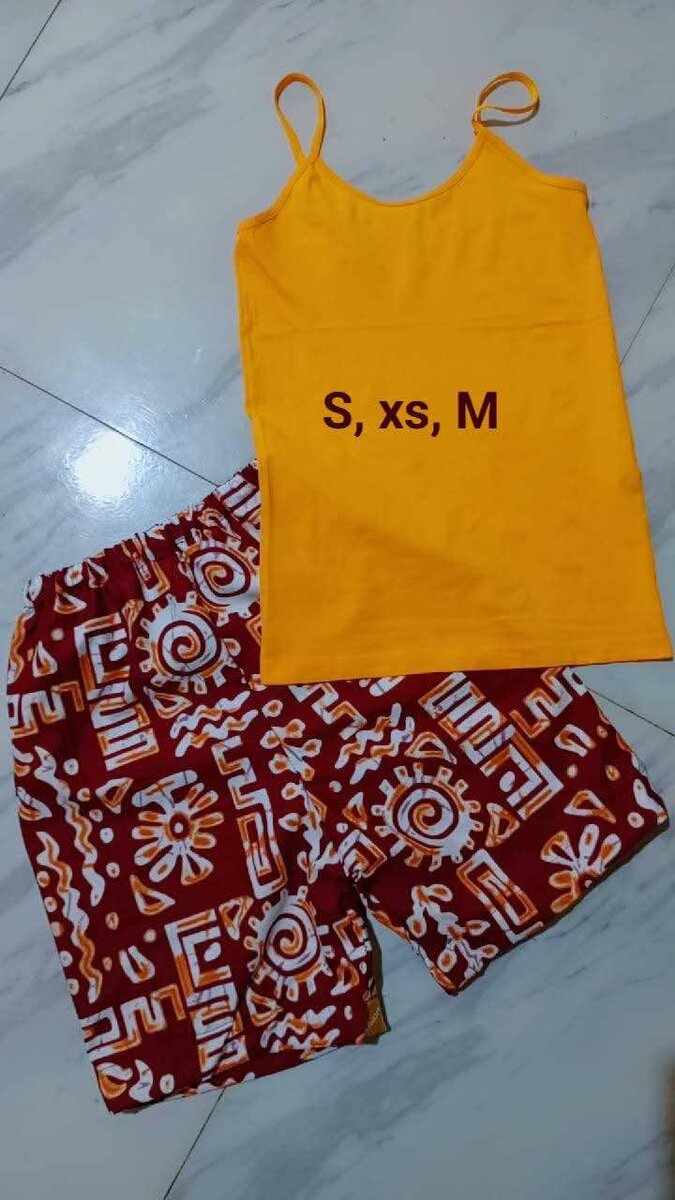 Pyjama d'été coloré femmes