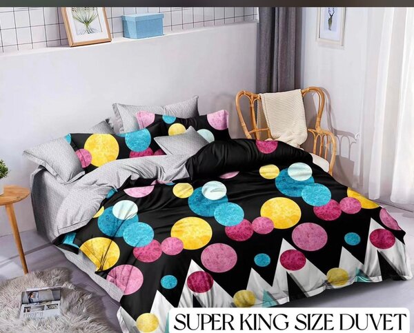 Super king size duvet set