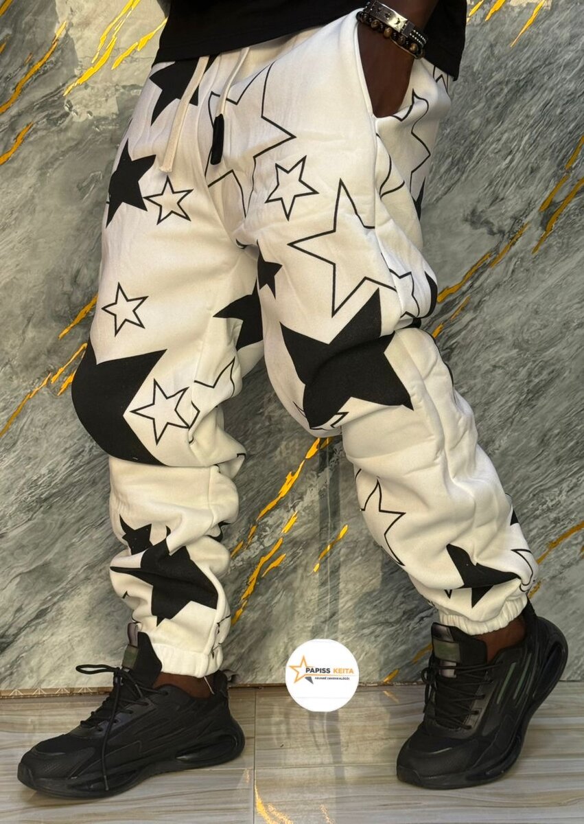Pantalons jogger étoiles