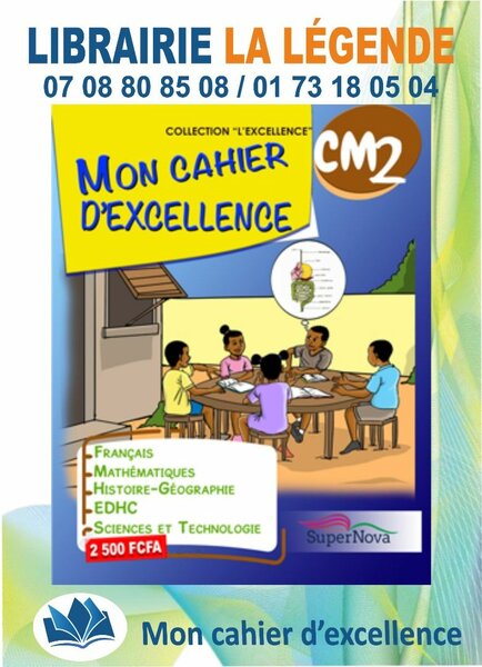 Cahier d'Excellence CM2