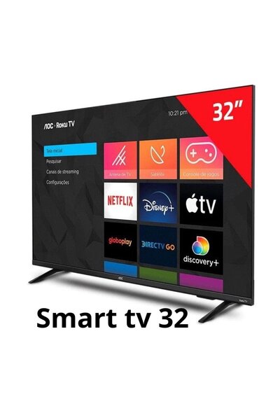 Téléviseur intelligent AOC 32'' Roku TV