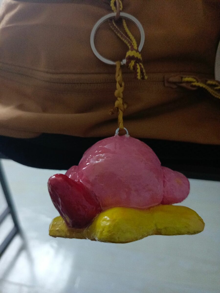 Porte-clés mignon Kirby étoile