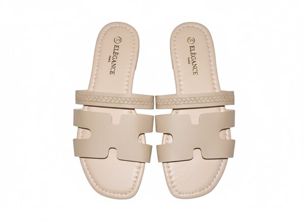 Sandales en cuir confortables